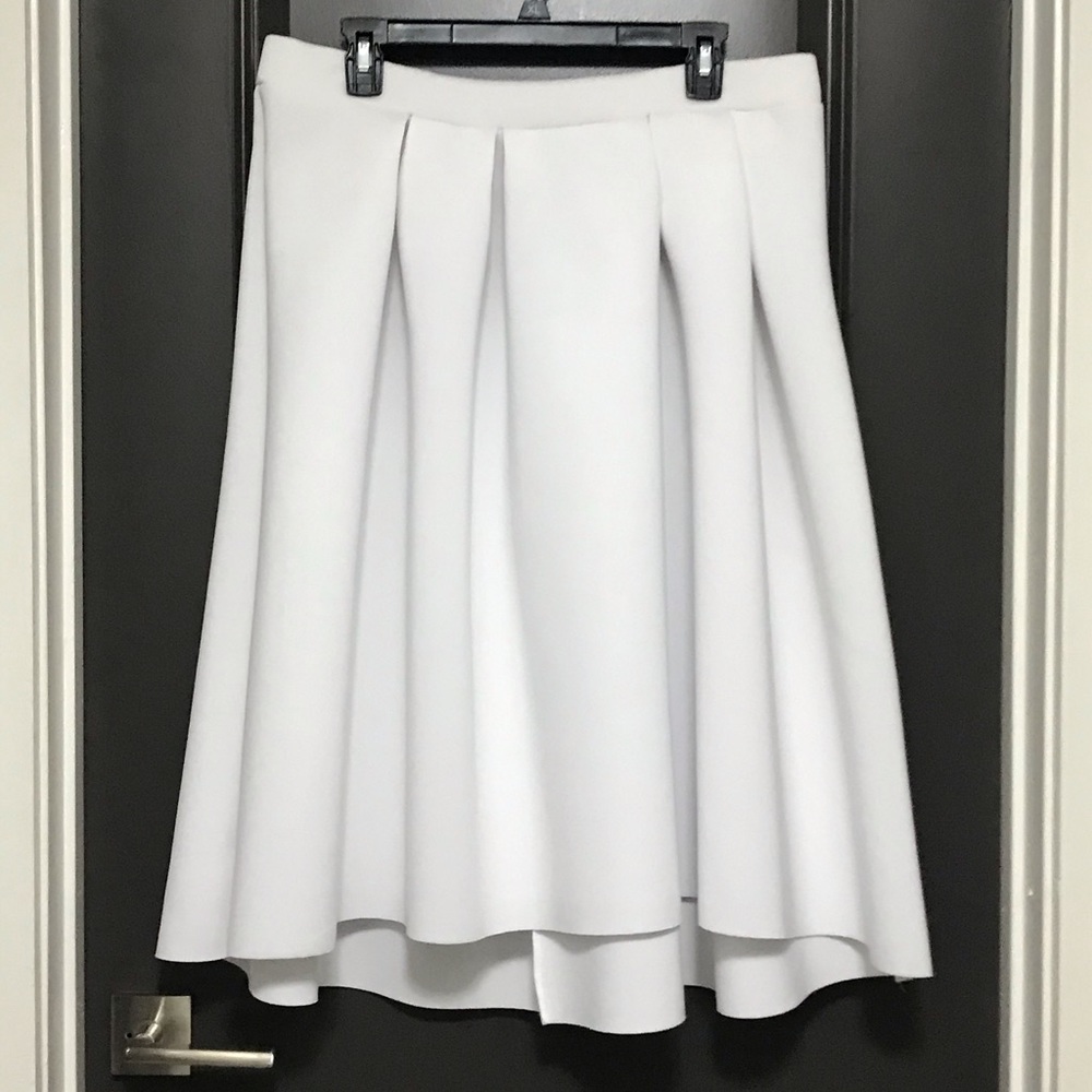 Charlotte Russe White Peplum skirt
